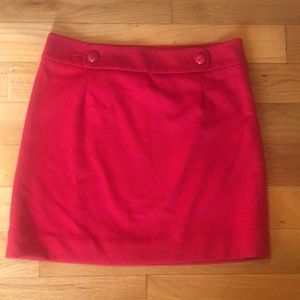 Red LOFT Skirt